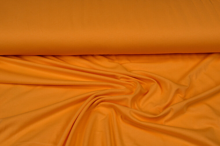 Viscose jersey licht oranje