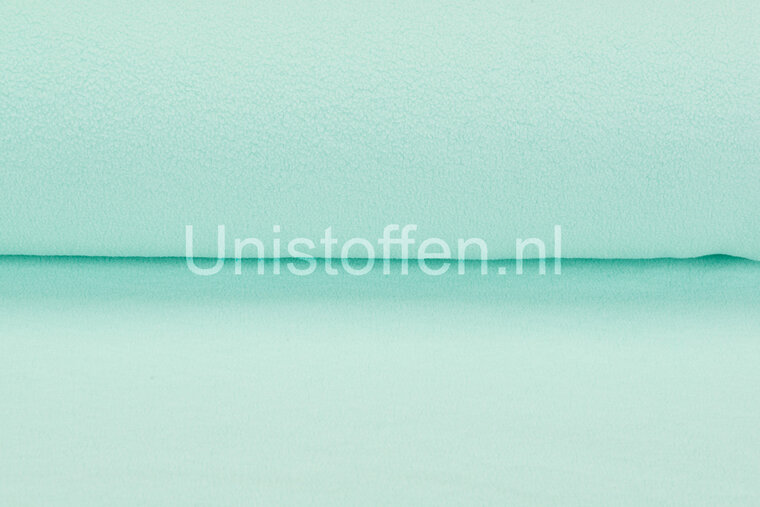 Katoenen Fleece mint