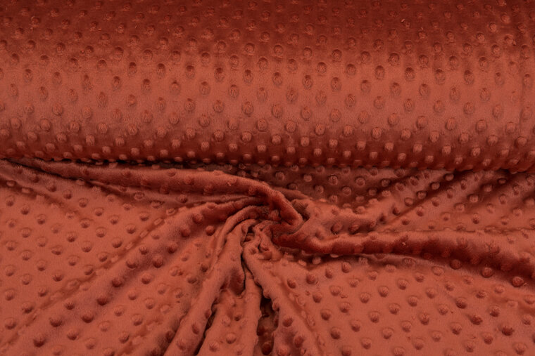 Minky Fleece terracotta