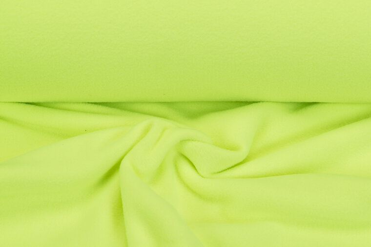 Micro Fleece anti-pilling neon geel