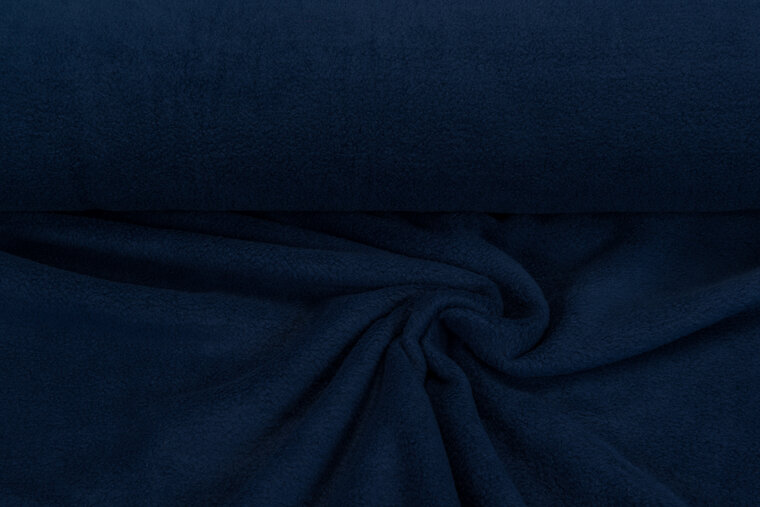 Micro Fleece anti-pilling donkerblauw 1