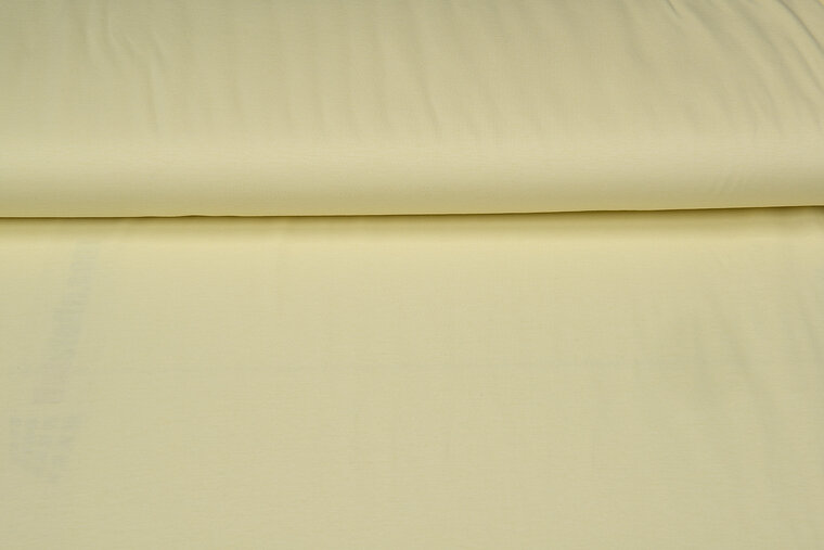 Viscose jersey lichtgeel