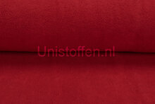 Katoenen Fleece rood