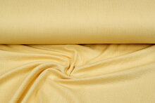 Katoenen mousseline bedrukt Foil Stripes geel-goud