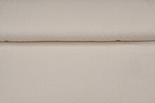 Katoenen mousseline bedrukt Dobby beige
