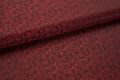 Voeringstof jacquard Little Flower VO32 bordeaux-rood