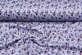 Alpenfleece bedrukt flowers lilac