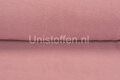 Katoenen Fleece oud roze