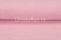 Katoenen Fleece roze