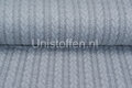 Gebreide kabel jacquard stof Lichtgrijs